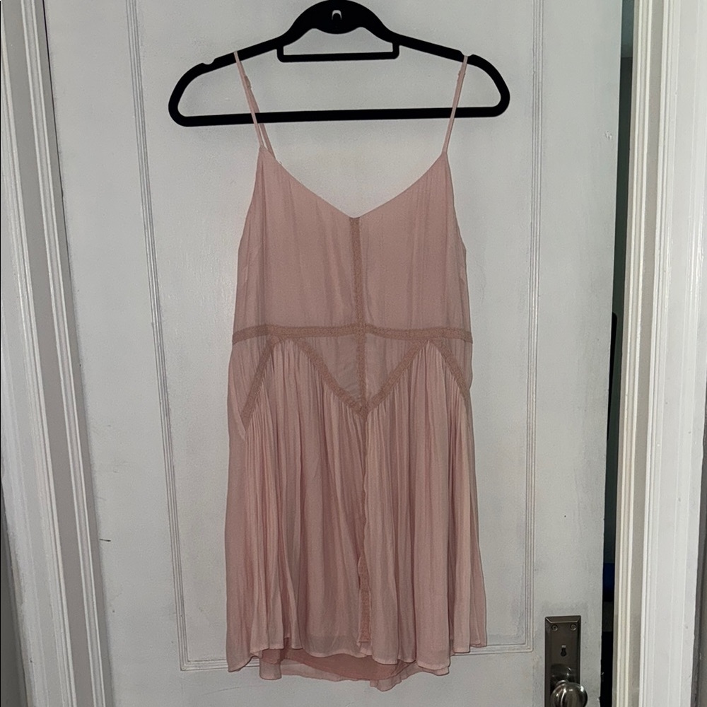 Forever 21 Pink Spaghetti Strap Dress